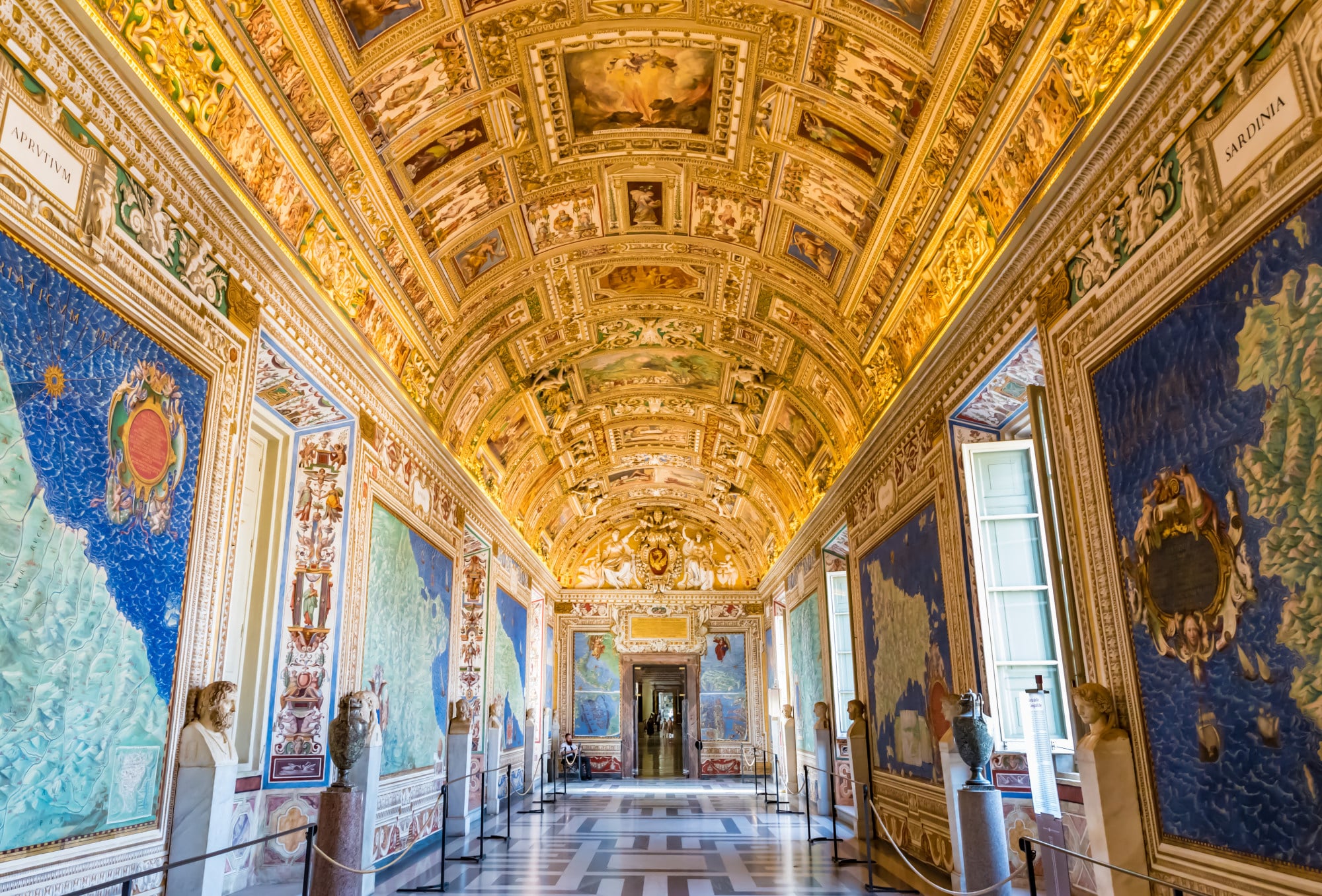Vatikanische Museen - Galerie der Karten