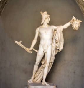 Die Statue des Belvedere Apollo - Pio-Clementino Museum - Vatikan