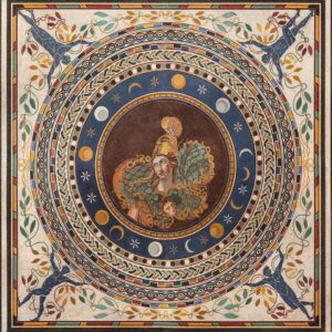 Mosaik der griechischen Göttin Athena - Griechische Kreuzkammer - Pio-Clementino - Vatikan
