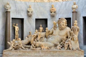 Nil-Gott-Statue - Vatikanische Museen, Braccio Nuovo