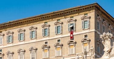 Papst Franziskus im Apostolischen Palast