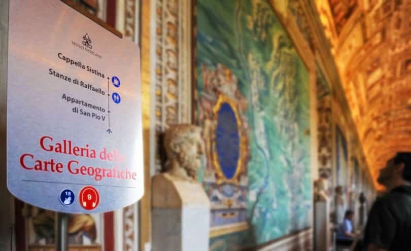 Die Galerie von Karten - Vatikanische Museen