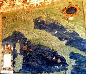 Die Karte von Italia Antiqua - Die Galerie von Karten - Vatikanische Museen