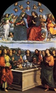 Marienkrönung von Raffael - Vatikanische Gemäldegalerie -Pinacoteca